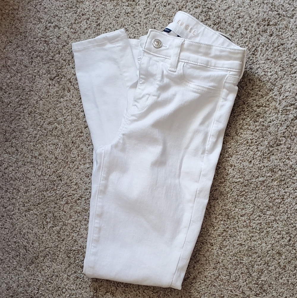 American Eagle Outfitters White Jeans